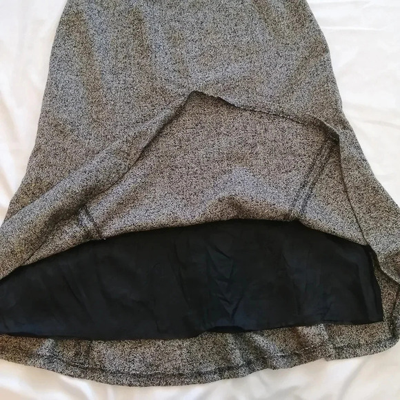 Gerard Darel Wool Blend Pleated Midi Skirt Heathered Gray 42 FR or 10 US - Picture 8 of 15